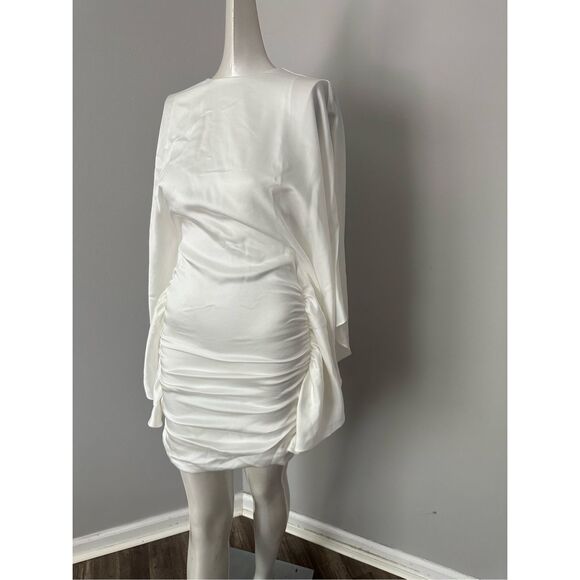 SIMKHAI Kadence Belle Sleeve Mini Dress US 0 $595 - Picture 4 of 10